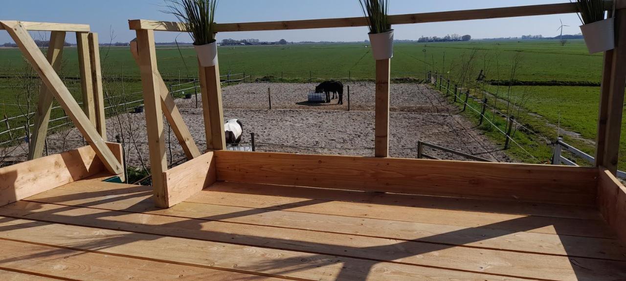 De Huifkar, Trekkershut Bij Sneek Hotel Hommerts Exterior foto